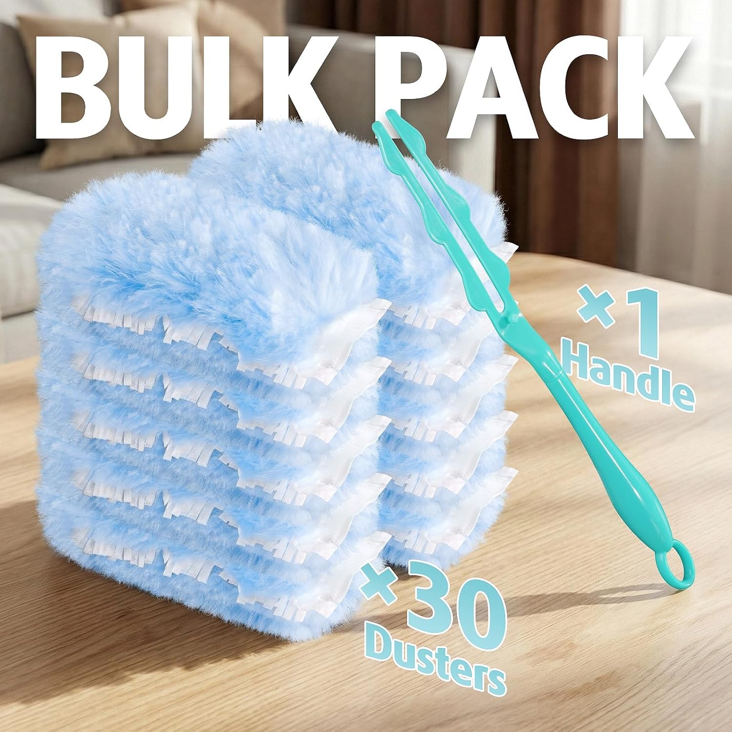 Microfiber Duster Refill Replacement for Multi Surface Home Dust Cleaning Use