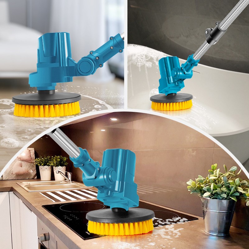 Cordless Spin Scrubber Turbo Scrub Electric Cleaning Brush Carpet Floor Cleaning