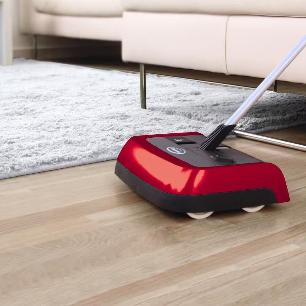 Evolution 3-Sweeper for Hard Floors and Carpets with Adjustable Height, Manual F