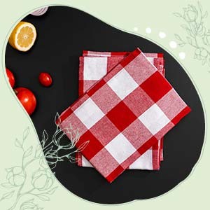 Red, White and Blue Kitchen Towels – 6 Pack, 30″x20″ July 4th, Memorial Day,