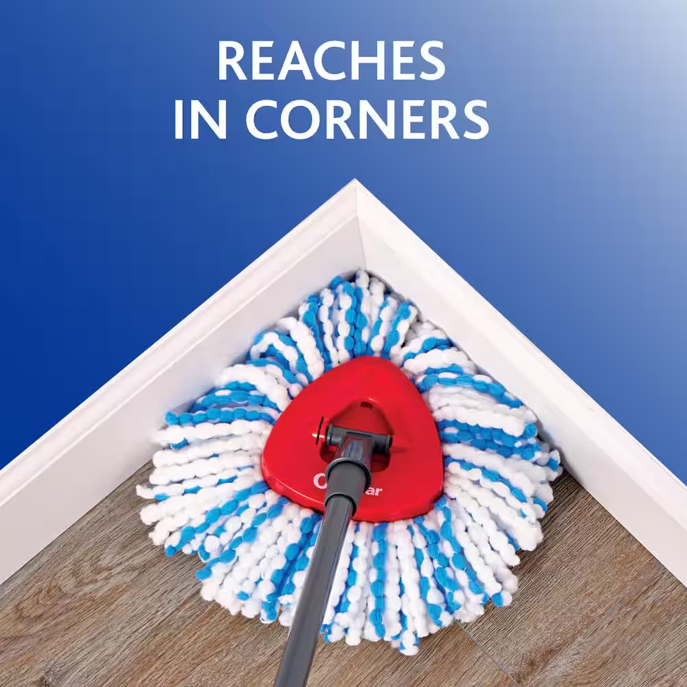 NEW Easy Wring Spin Mop & Bucket System – Deep Clean with Microfiber Efficiency