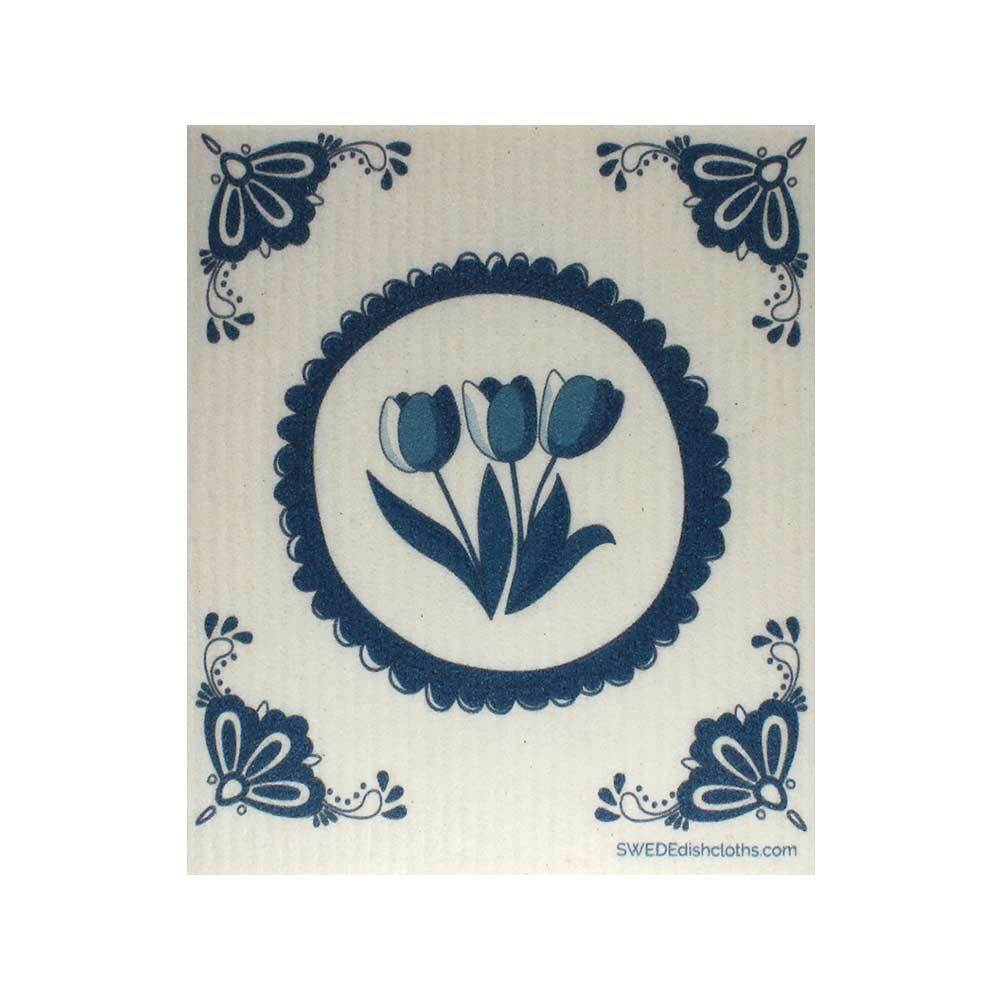 Swedish Dishcloths Dutch Design Set of 4 (one of each design) Eco Friendly Cloth