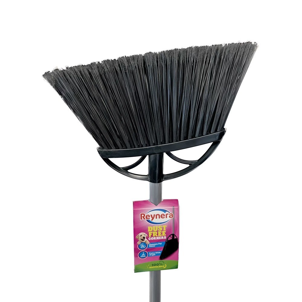 XL Angle Broom, 13 in, Black, 1 Count