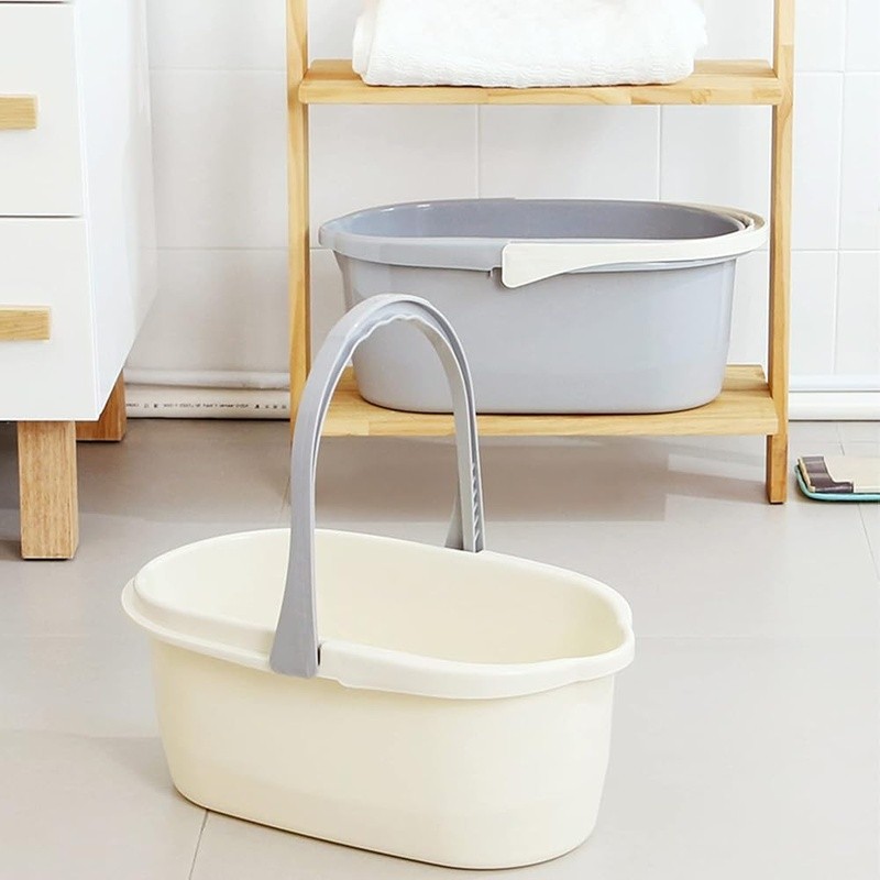 Large Capacity Cleaning Bucket 4.5 Gal Plastic Caddy Portable Organizing Tool US