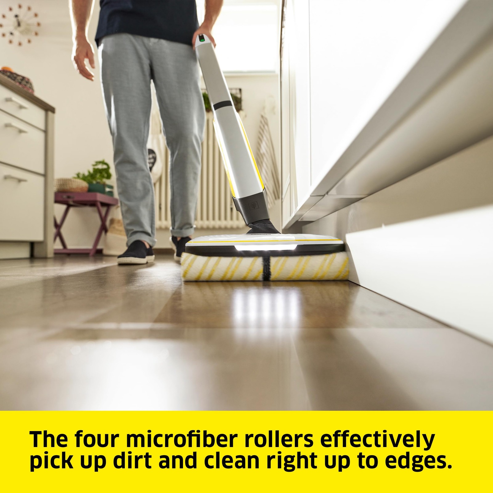 Kärcher FC 7 Electric Floor Cleaner, Wood, Tile, LVT, Vinyl & Stone Flooring