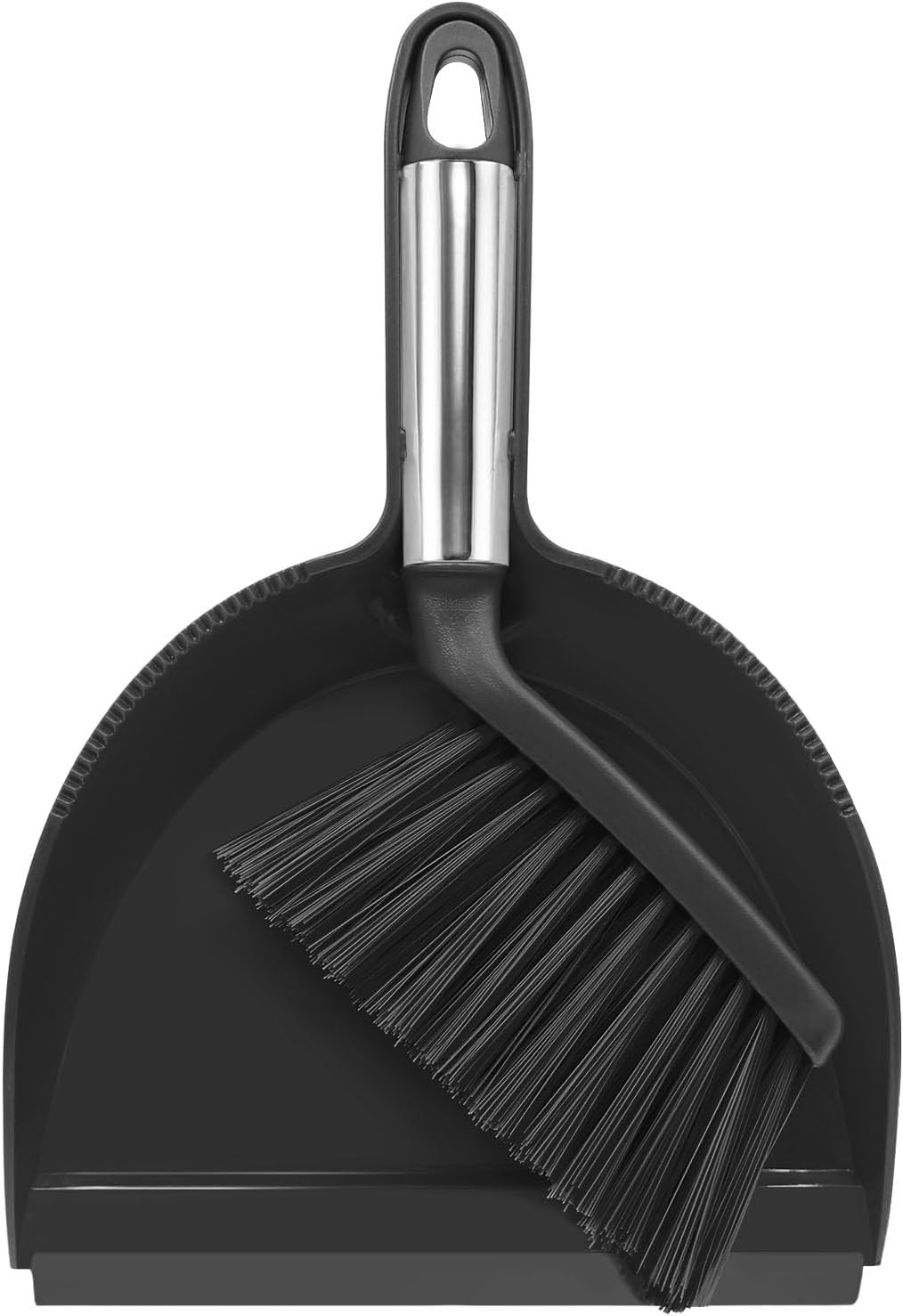 Mini Broom and Dustpan Set, Small Dust Pan and Brush Set with Handle Dustpan