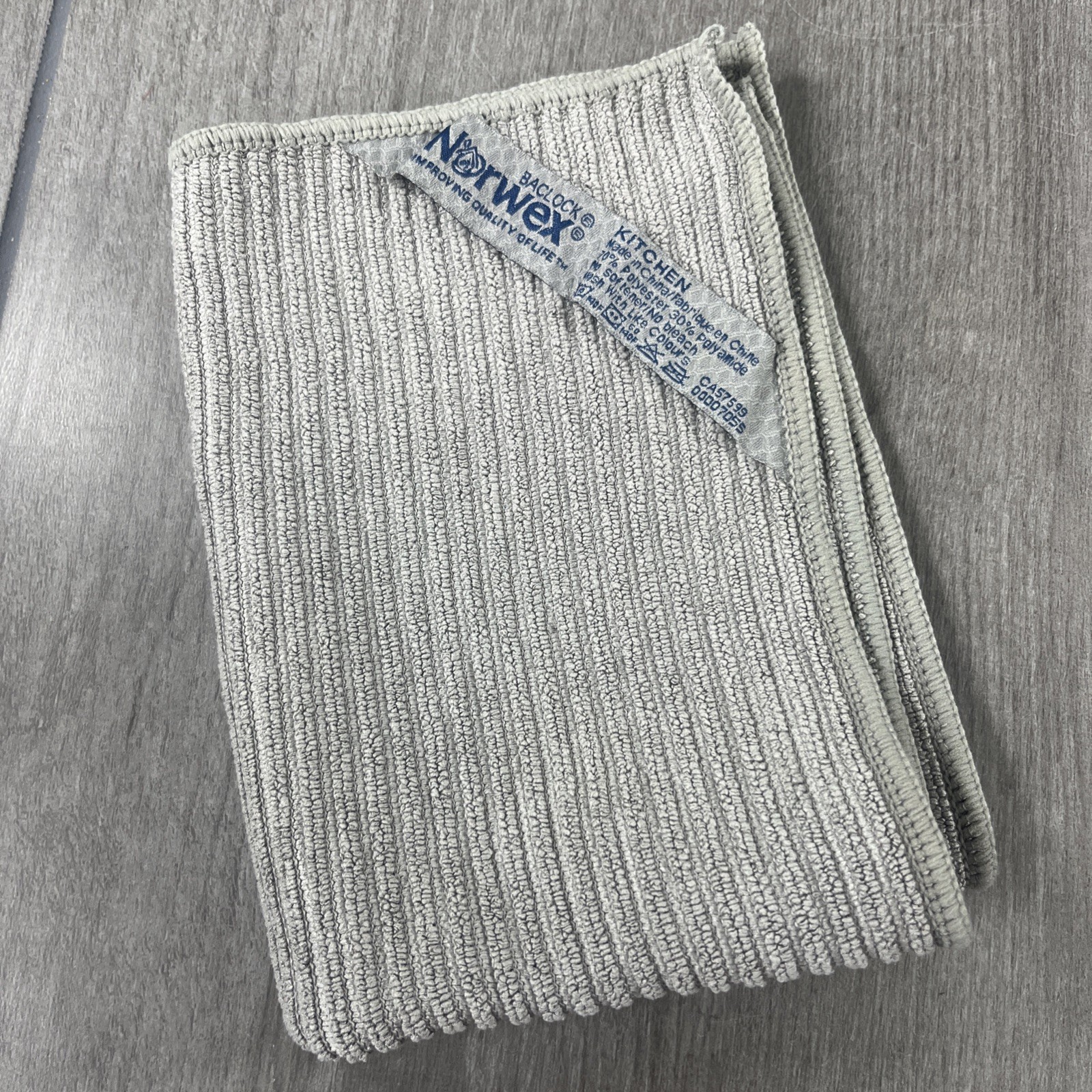 Norwex Graphic Kitchen Cloth And EnviroCloth With BacLock