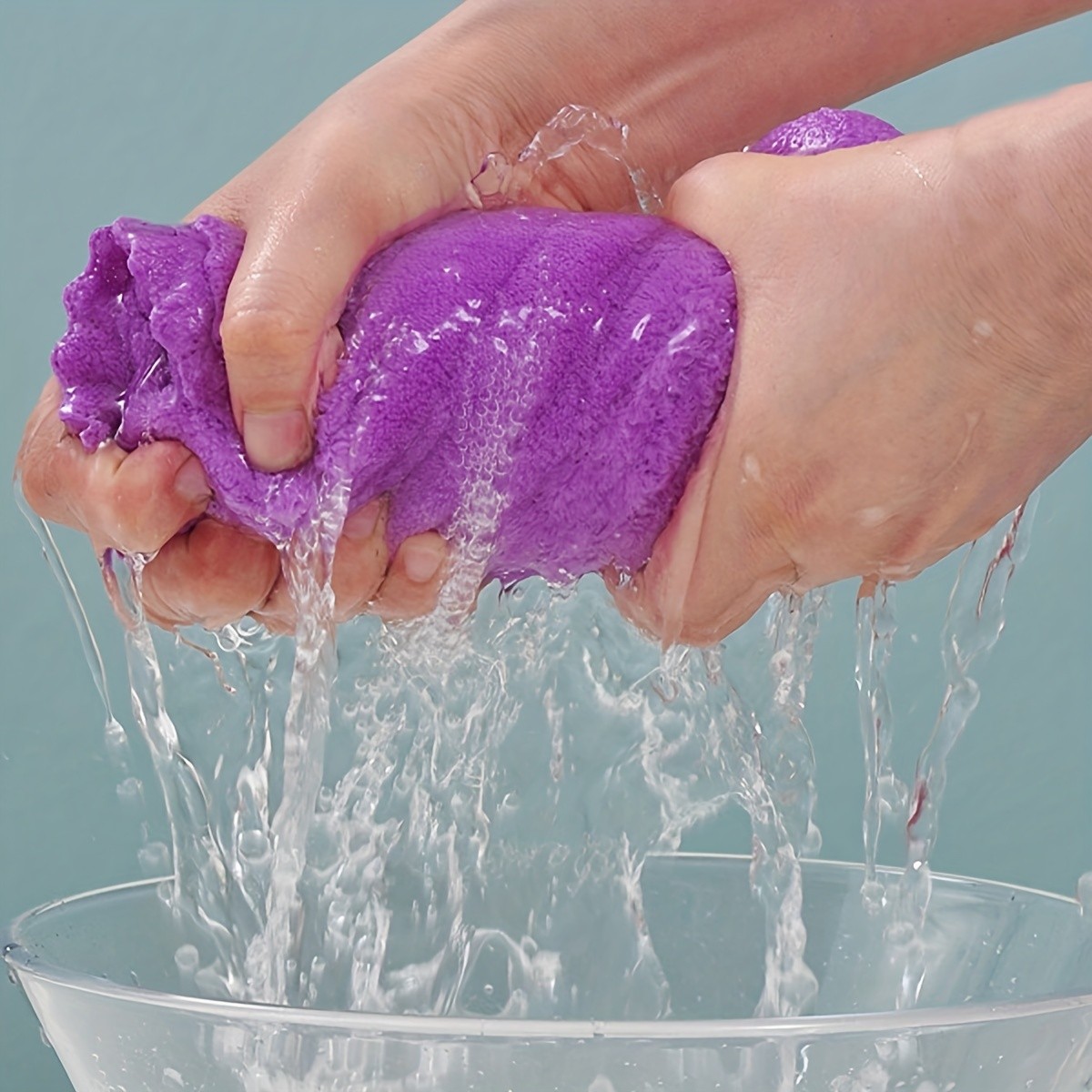 40 Pcs Multi-Purpose Cleaning Towels, Reusable Cleaning Cloths, Colors Assorted