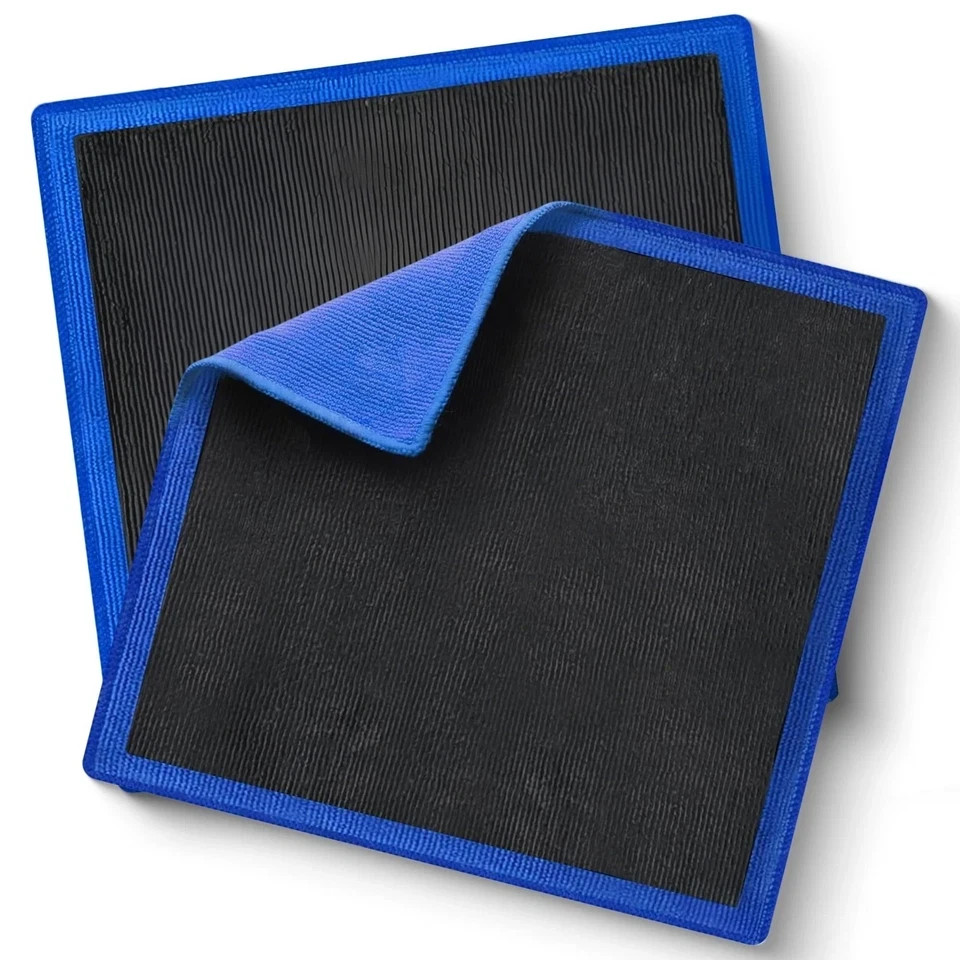 2PCS Clay Bar Towels 12×12 – Car Detailing Cleaning & Polishing Cloths