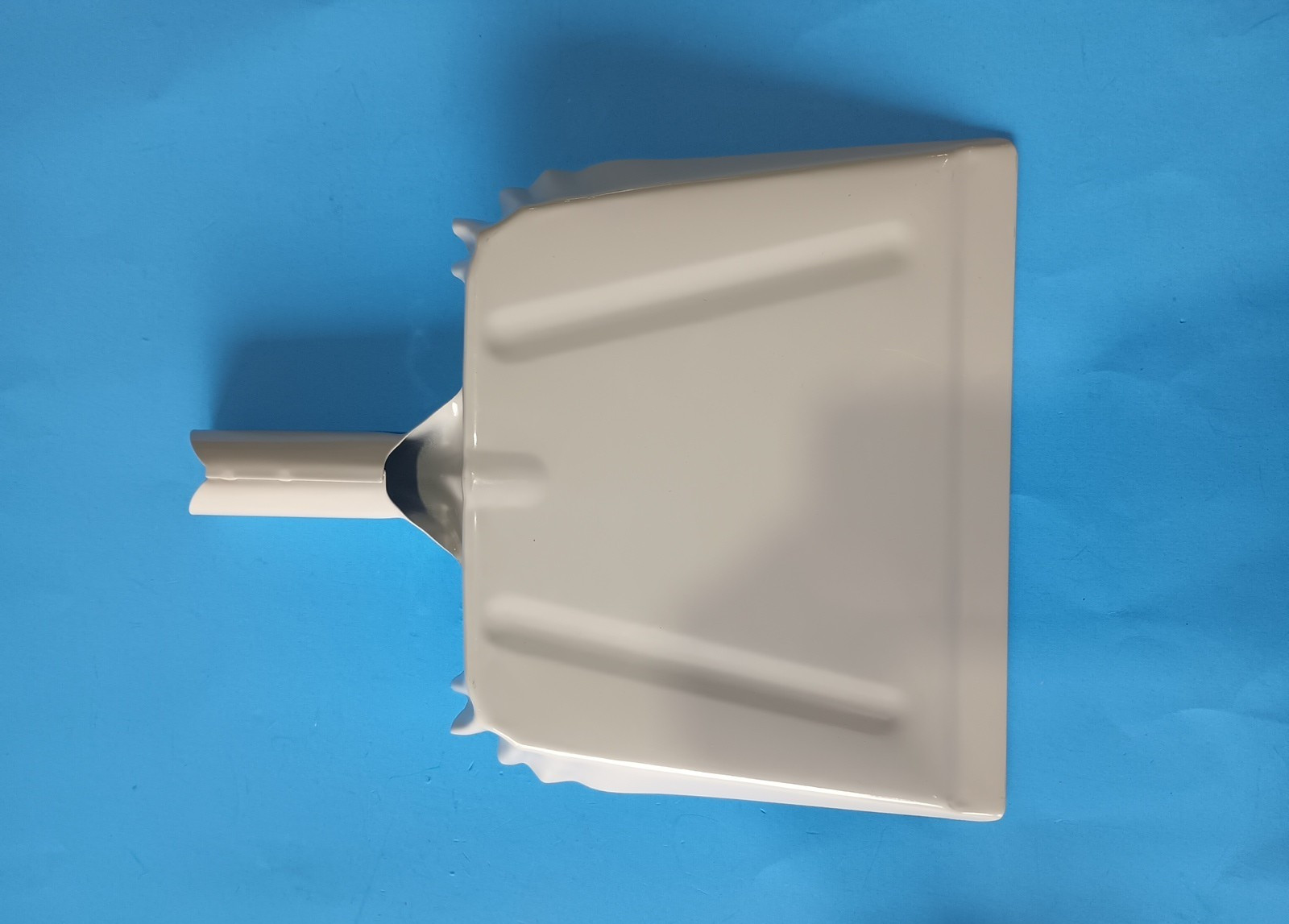 Quickie BULLDOZER Commercial Duty Dust Pan, Gray Steel Dust Pan