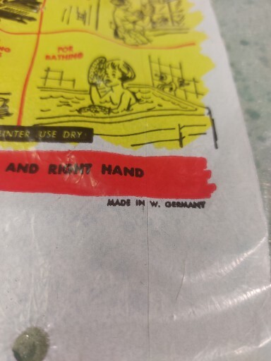 Scrub-ee Handy All-Purpose Foam Wash Mitts Vintage Kitchen Made In Germany F-S