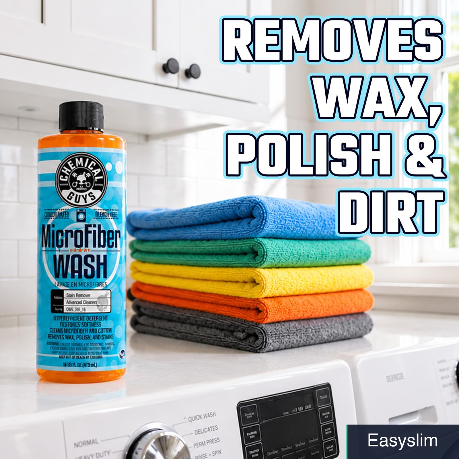 Microfiber Towel Wash Detergent 128 Oz Orange Scent Concentrated