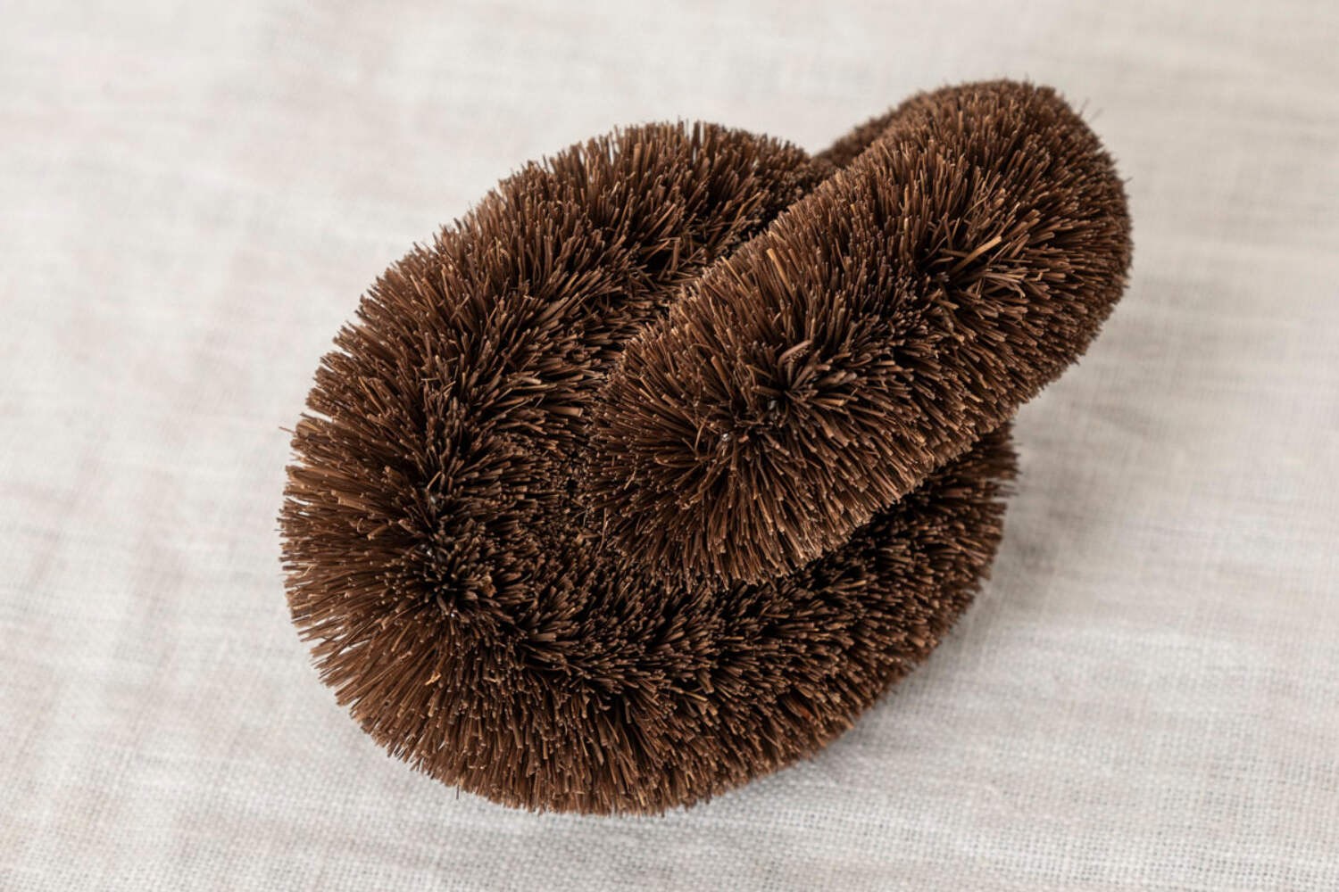 Japanese Scrub Brush Tawashi – Shuro Palm Linked Brush Kitchen Cleaning