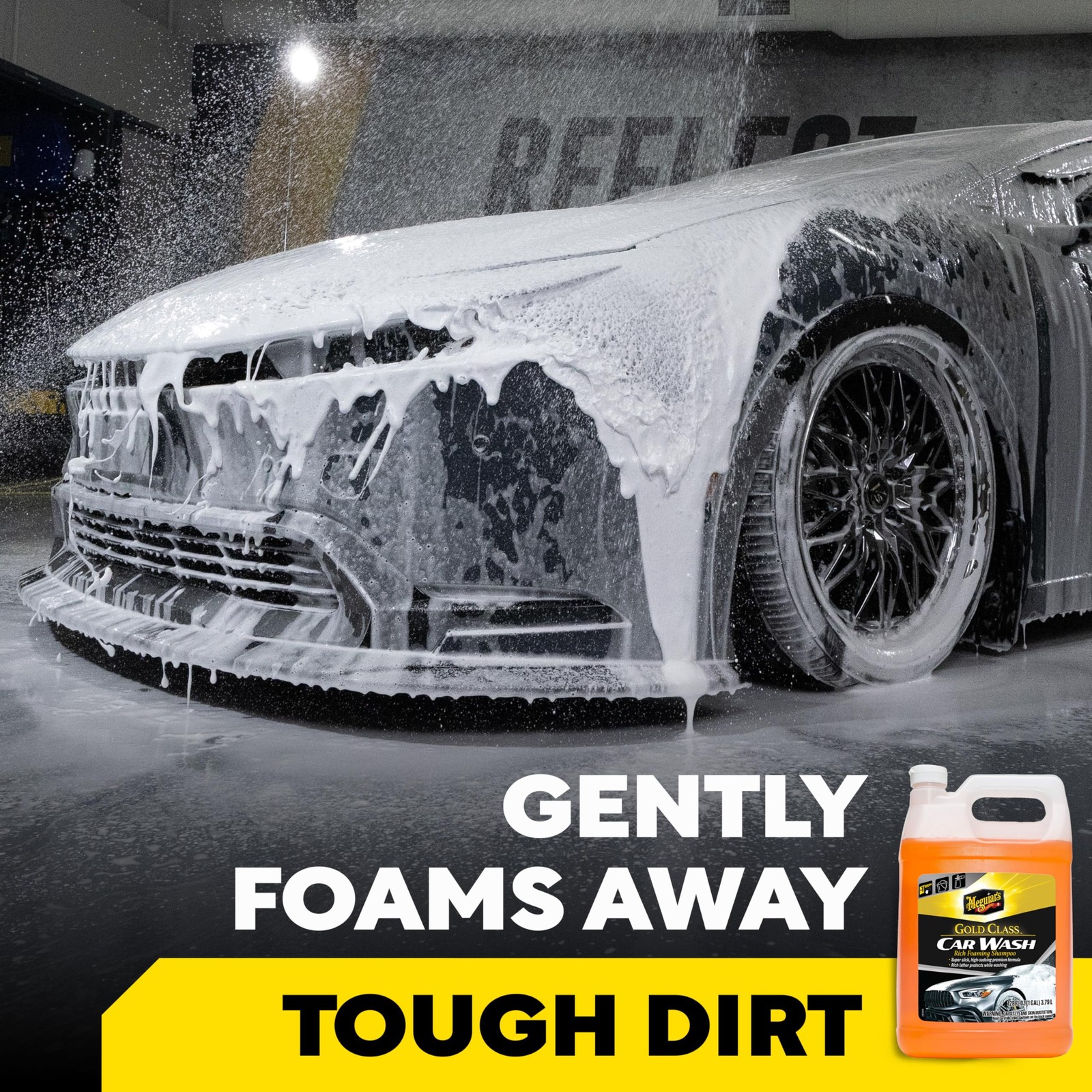 Meguiar’s Gold Class Car Wash – Premium Foaming 128 Fl Oz (Pack of 1)