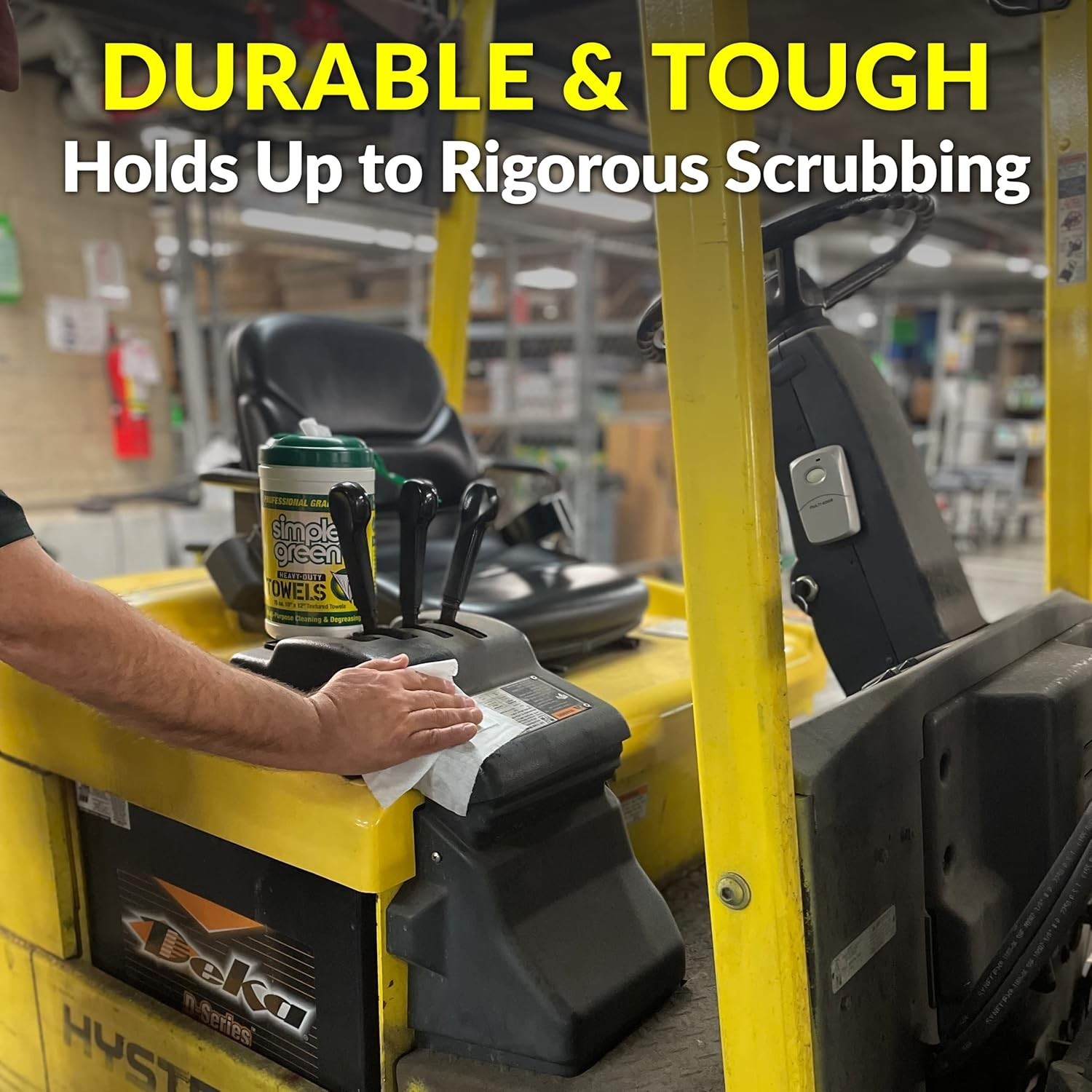 Professional Grade Heavy-Duty Cleaning and Degreasing Towels, All-Purpose Cle…