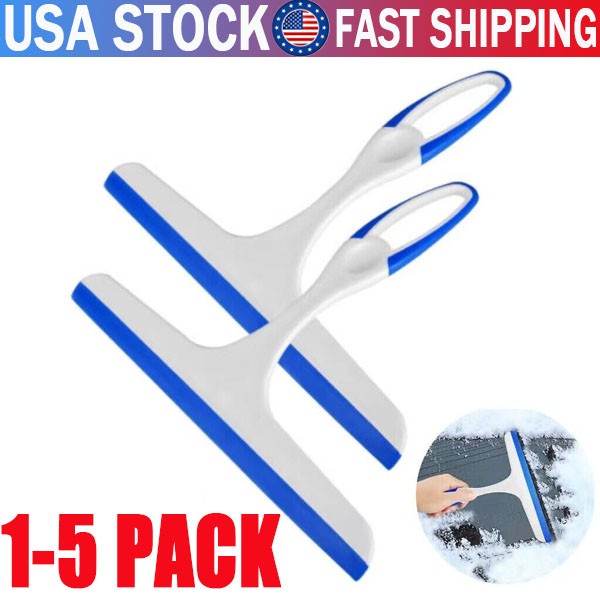 Window Mirror Car Windshield Squeegee Shower Glass Wiper Kitchen House Clean US