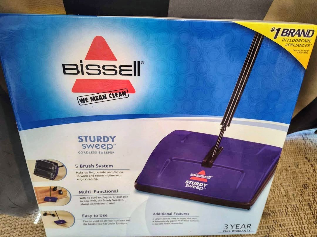 Bissell Sturdy Sweep 5 Brush System Brand New In Box