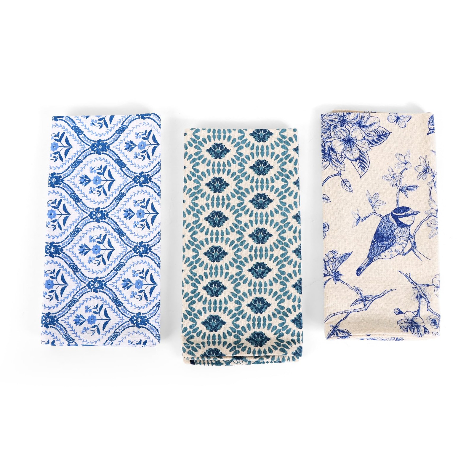 6 PCS Moroccan Beauty 100% Cotton Kitchen Tea Towels 20×30 Inch Soft