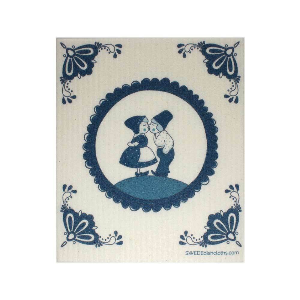 Swedish Dishcloths Dutch Design Set of 4 (one of each design) Eco Friendly Cloth