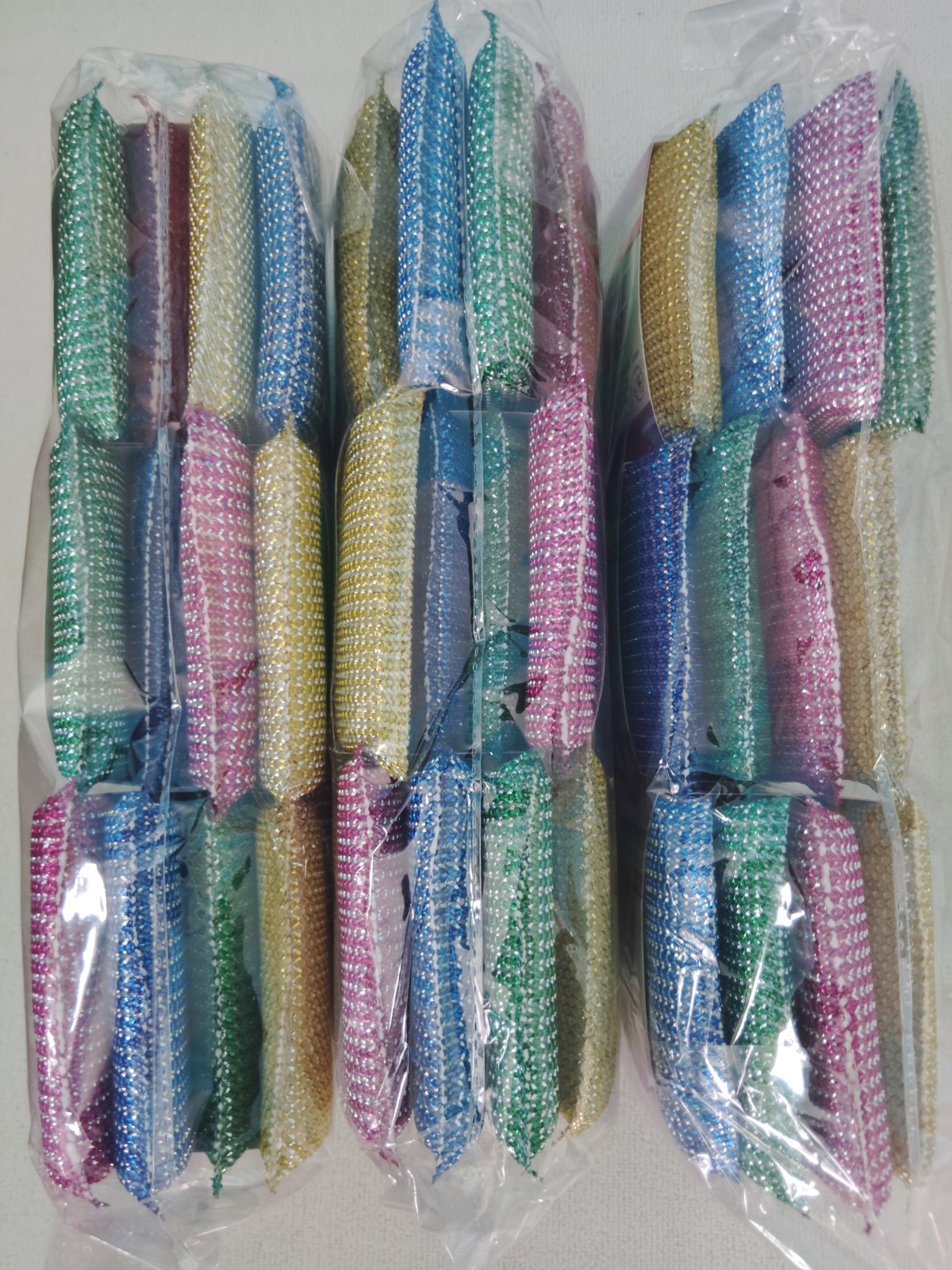 Scour Power Multicolor Sponge/Scourer Scrubbing Pads 6-Pack MPN 6093-2