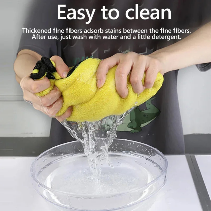 Car Wash Towels Cleaning Cloth Absorbent Dry Cloth General Purpose Microfiber To