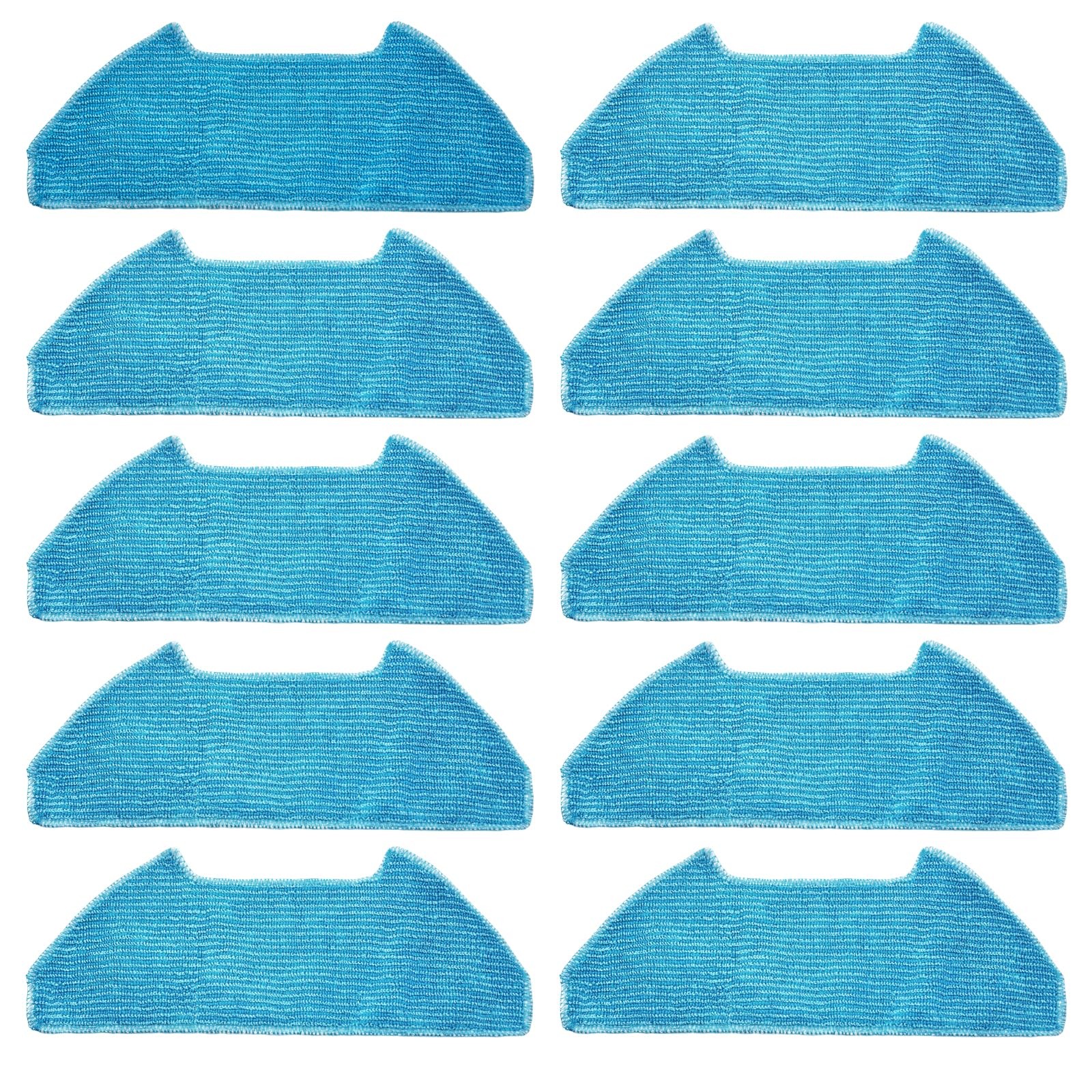 10-Pack Reusable Mop Pads for bObsweep Dustin/Ultravision/Ultravision Pet Self-E