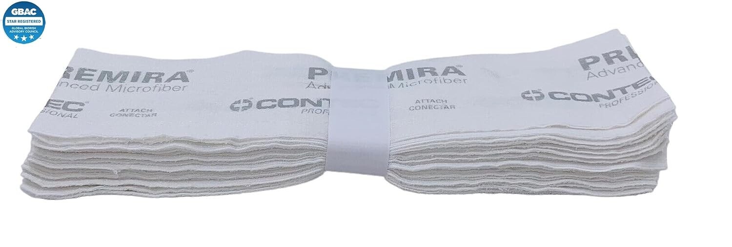 Lot of 640 – Contec PRMM0001 Premira II Microfiber 19” x 5” Microfiber