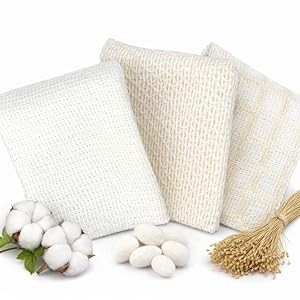 Exfoliating Washcloth [Designed in Japan] Natural Plant-Based Blend Back