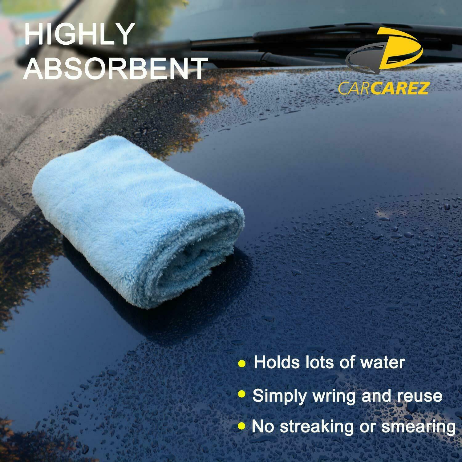 24 Pcs Microfiber Towel Edgeless Lint Scratch Free Cleaning 16″x16″ 450 GSM