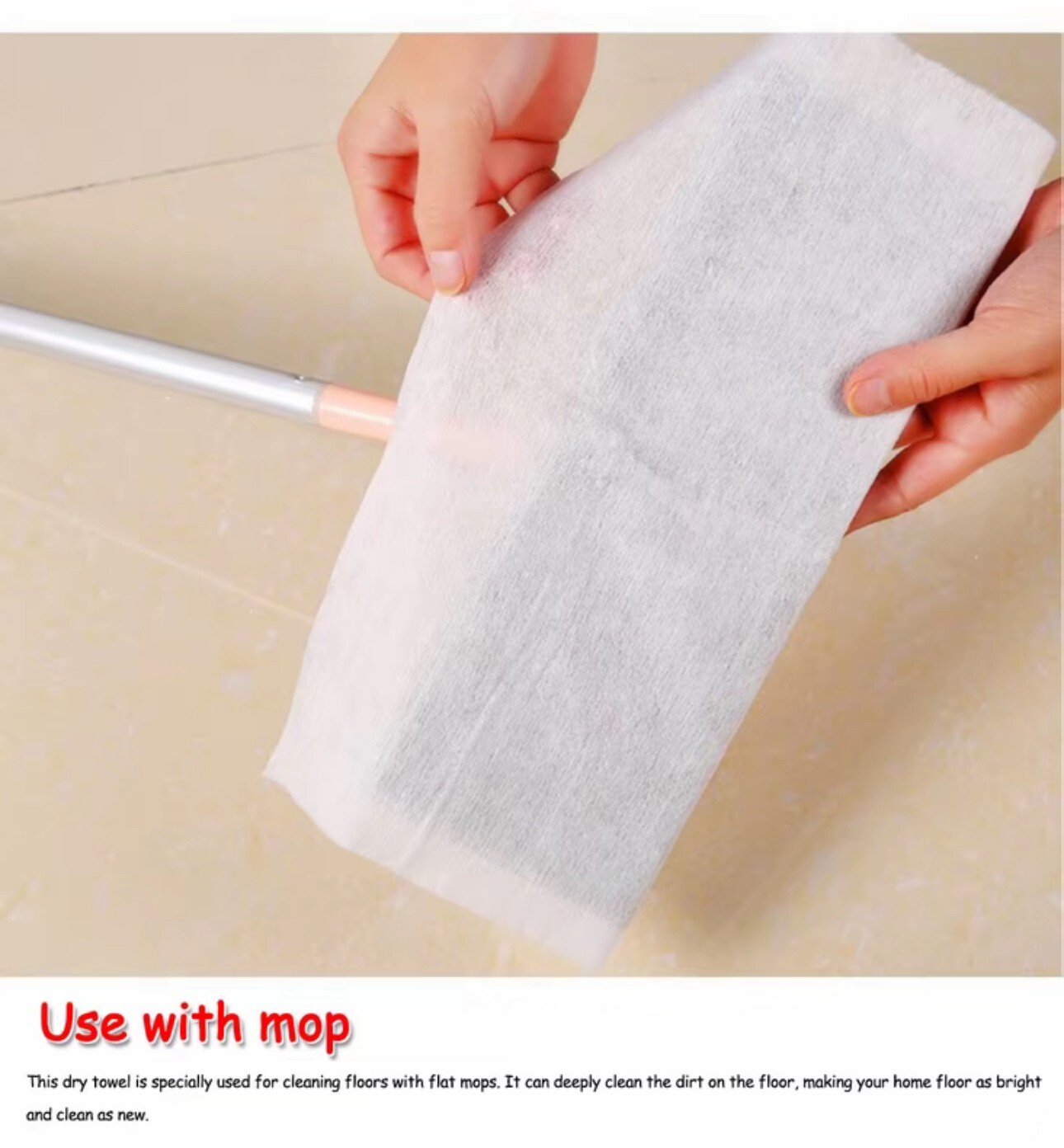 Refill Wet Tissue for Disposable Tissue Mop
