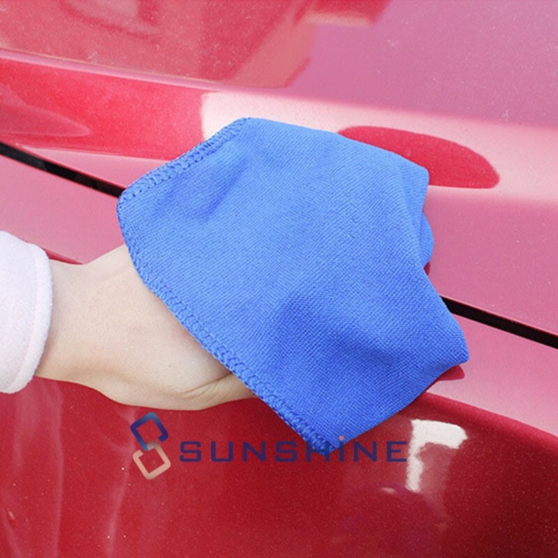 Auto Car Microfiber Cleaning Cloth Towel Rag Polishing No Scratch Detailing