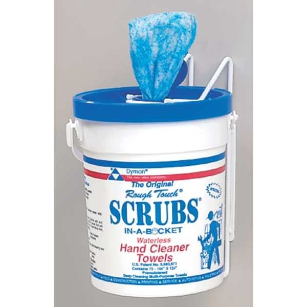 Scrubs 42272 Hand Cleaning Towels, 10 In X 12 In, Scrubs-In-A-Bucket, 72