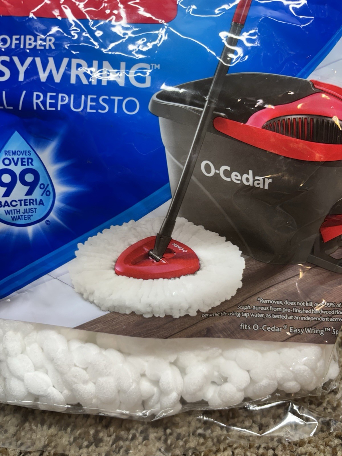 O-Cedar Micro Fiber Easy Wring Refill. NEW!