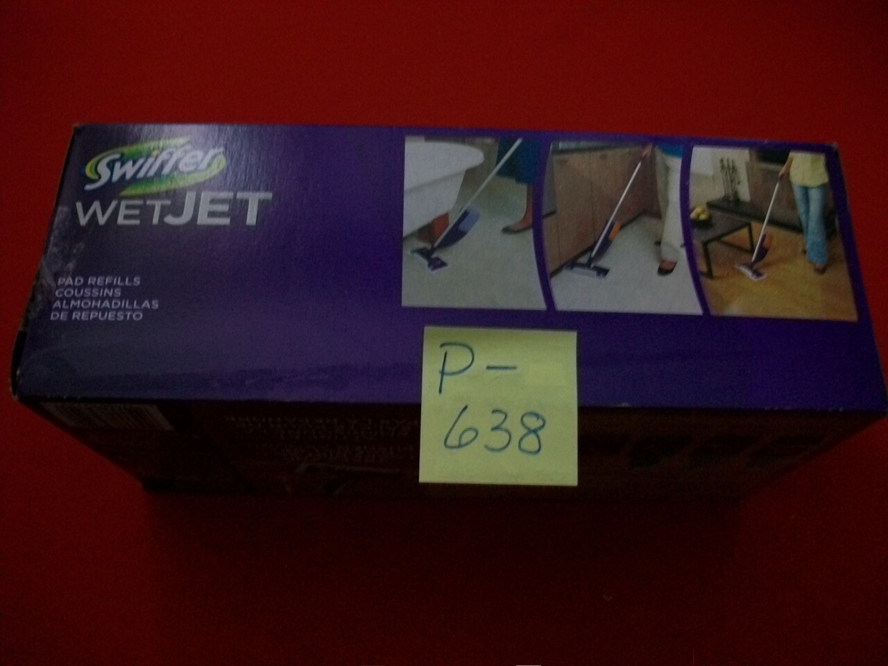 BRAND NEW IN BOX SWIFFER WETJET PAD REFILLS-17 ORIGINAL NEW PADS ITEM # 96845808