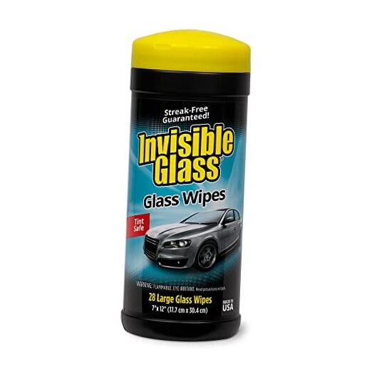 90166 Large Glass Cleaning Wipes for Streak-Free Windows, 28 Count (Pack of 1)