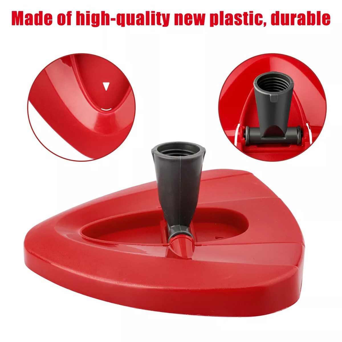 Replacement Mop HEAD For O-Cedar Spin Mop Easy Clean Wring+Brush+mop base
