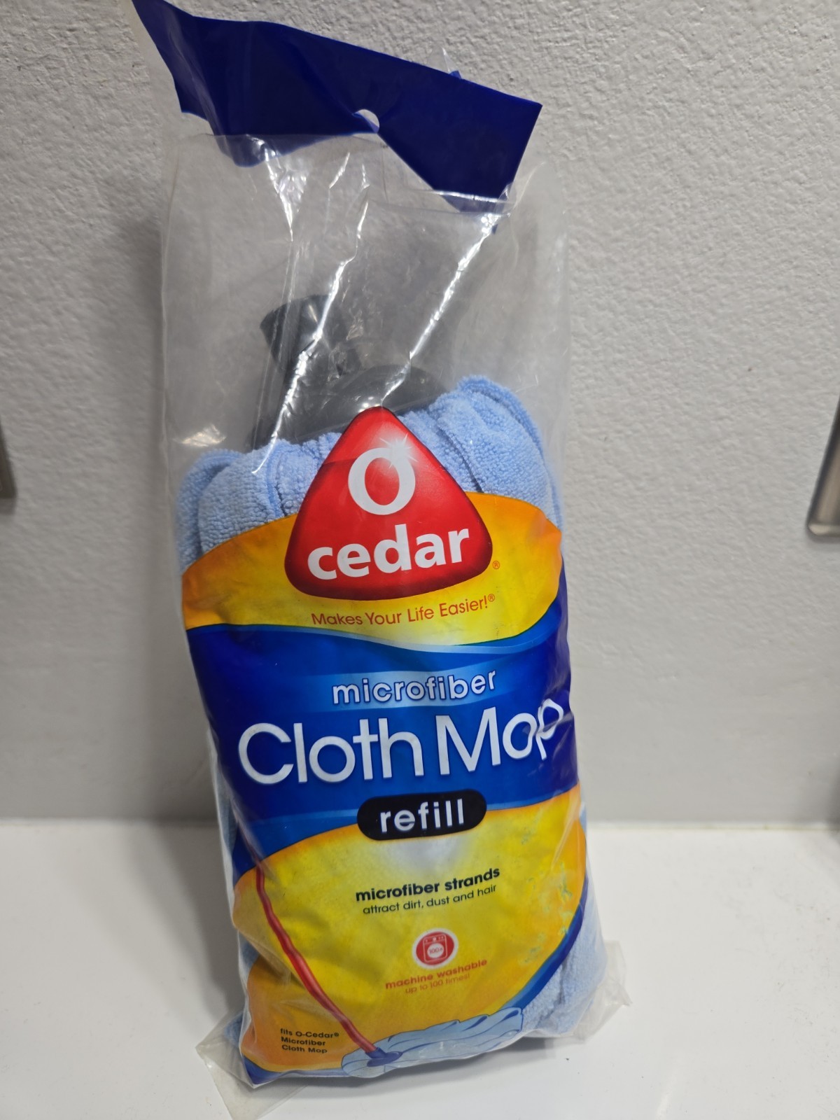 O-Cedar Microfiber Wet Cloth Mop Replacement Mop Head Reusable Washable
