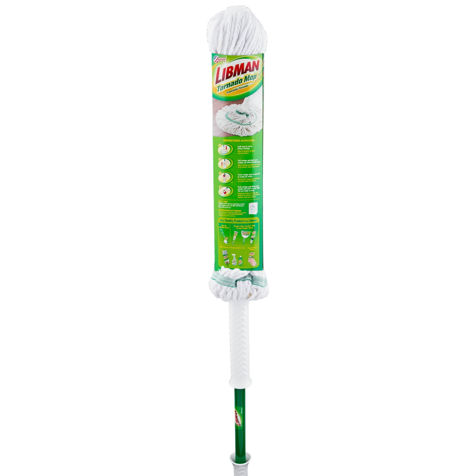 Libman Tornado Mop: New Cotton Blend Twist Mop for Efficient Floor Care