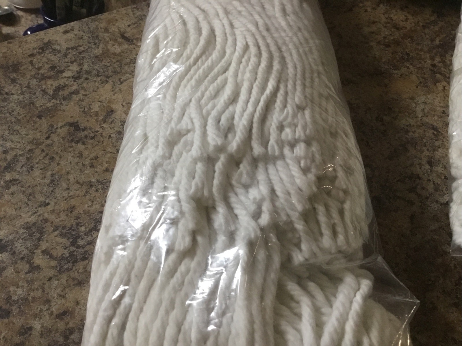 Case Of 10 Bristles #3741 20oz White Cotton Mop Head Replacements New In Box