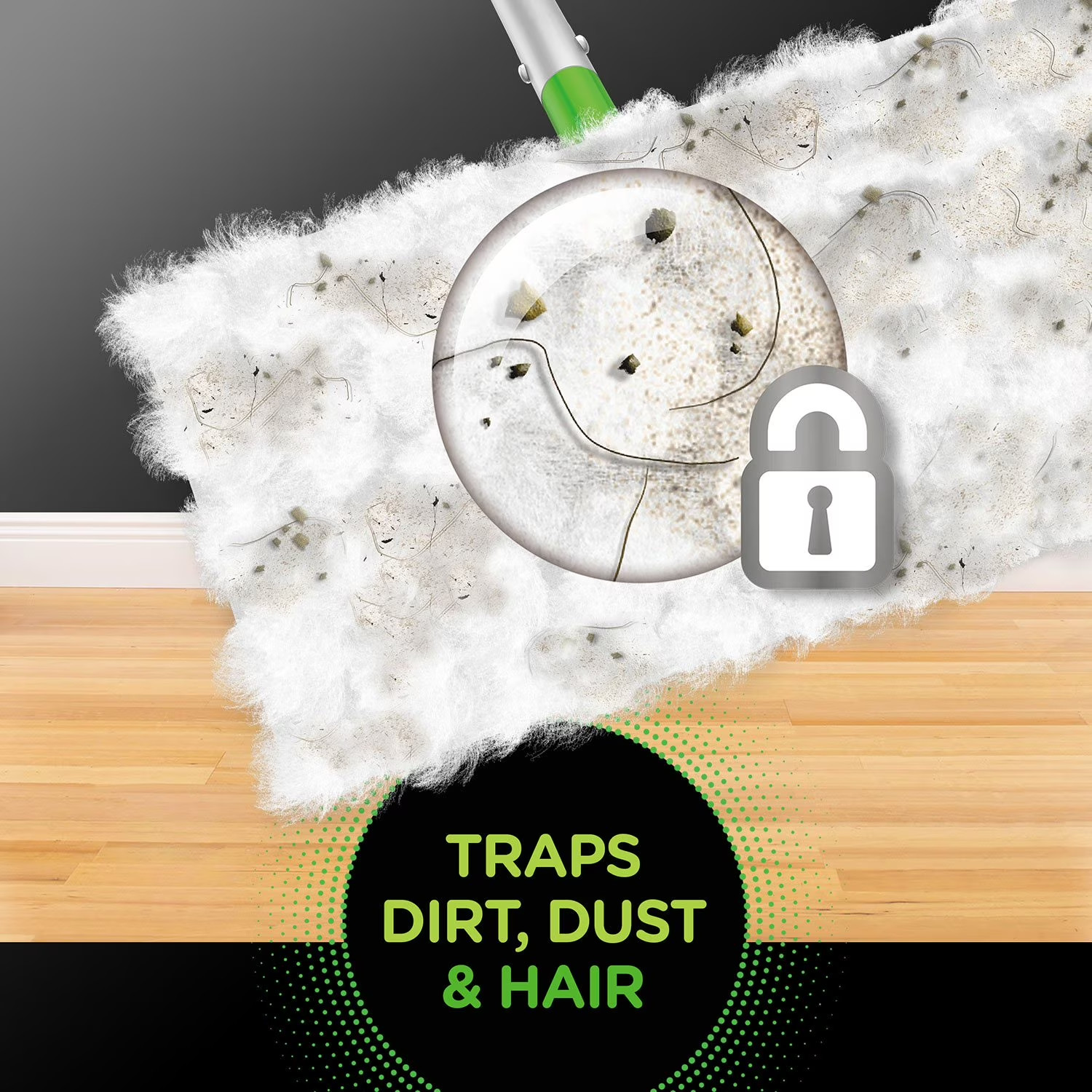Swiffer Sweeper Heavy Duty Dry Floor Cleaner Cloths, 50 Count Multi-Surface Dust