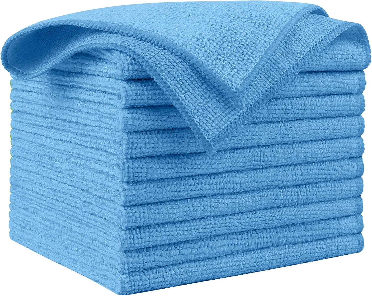 Microfiber Cleaning Cloth, 50PK, Microfiber Towels for Cars, Premium Wash Cloths