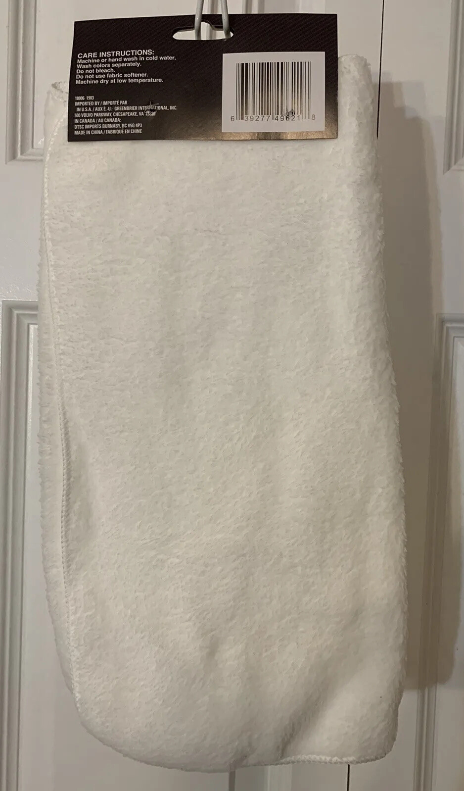 New DRIVER’S CHOICE White SUPER SOFT Reusable MICROFIBER CLOTH 24″ X 16″ CAR