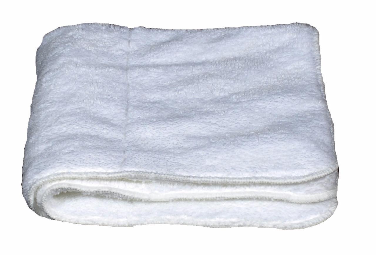 Monster White Fluffy 16″x16″ Extra Thick Korean Microfiber Deluxe Drying Towel