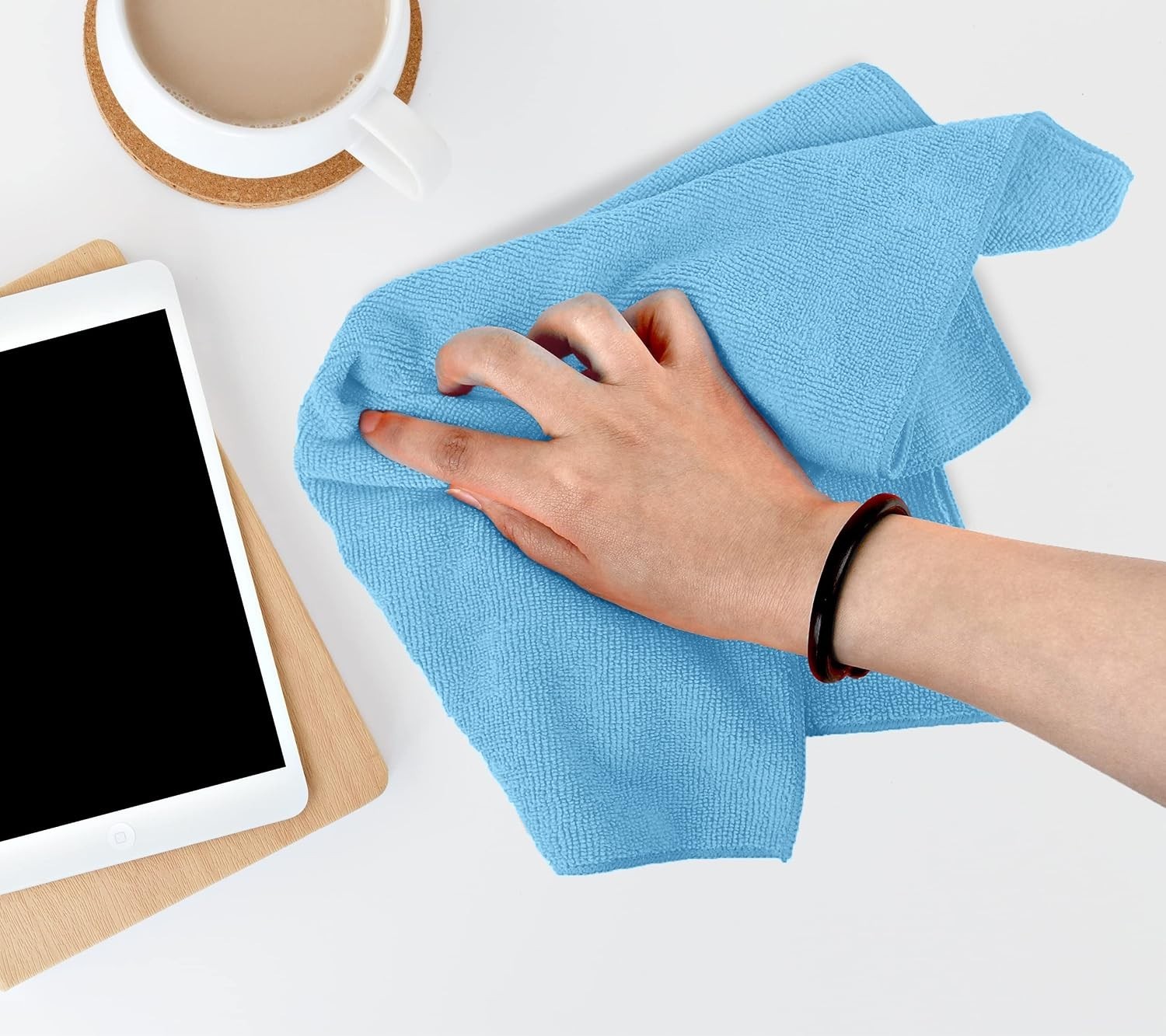 Highly Absorbent Microfiber Cleaning Rags – 36 Count, Perfect for Home & Auto