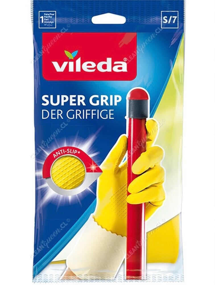 Vileda Super Grip gloves – Size: S – Made in Germany- FREE SHIPPING