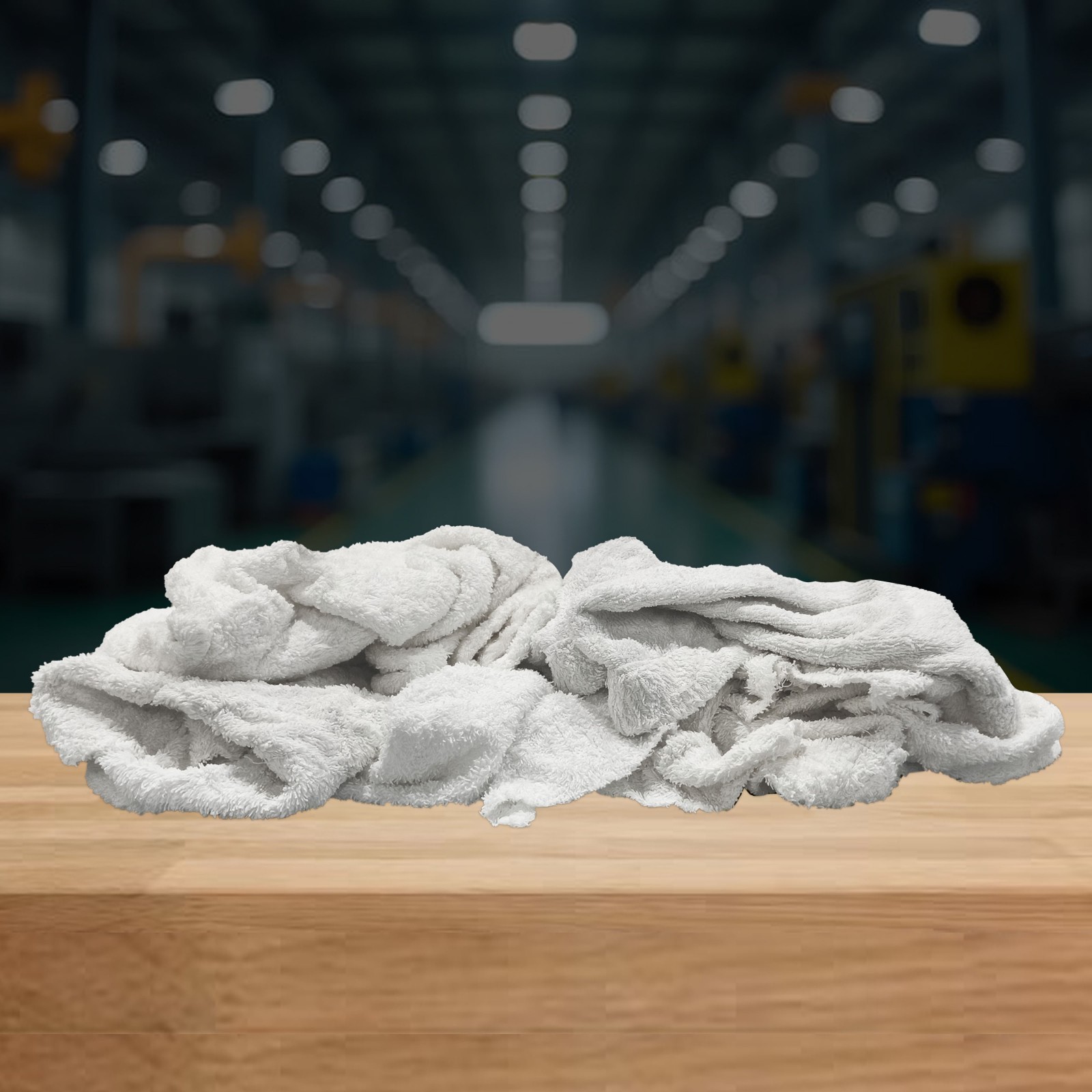 White Terry Towel Rags, 18 x 18″ Shop Bulk Cleaning Wipes – Compressed Boxes