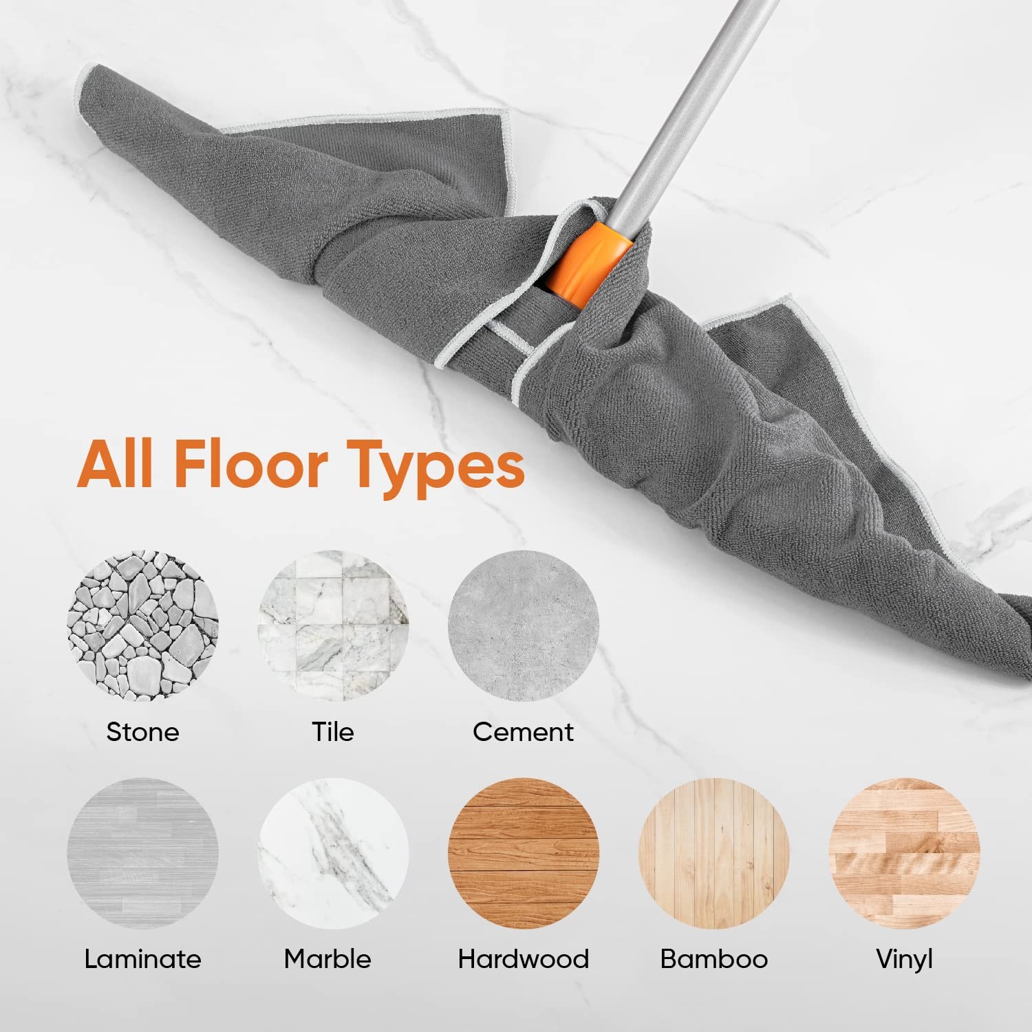 Microfiber Squeegee Mopping Towel Extra Large Miracle Cloth 20 x 30 Streak Fr…