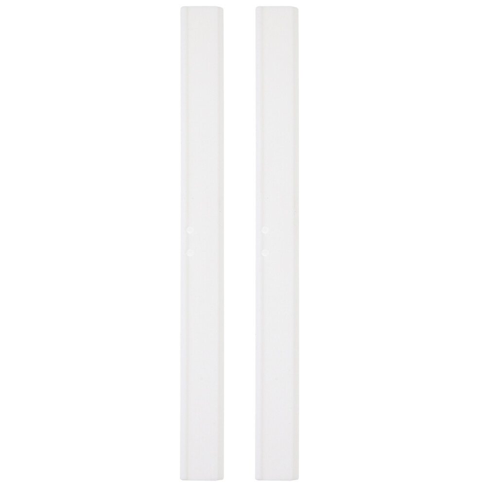 2pcs Silicone Squeegee Scrubber Refill for Car Window Glass Shower (25CM)