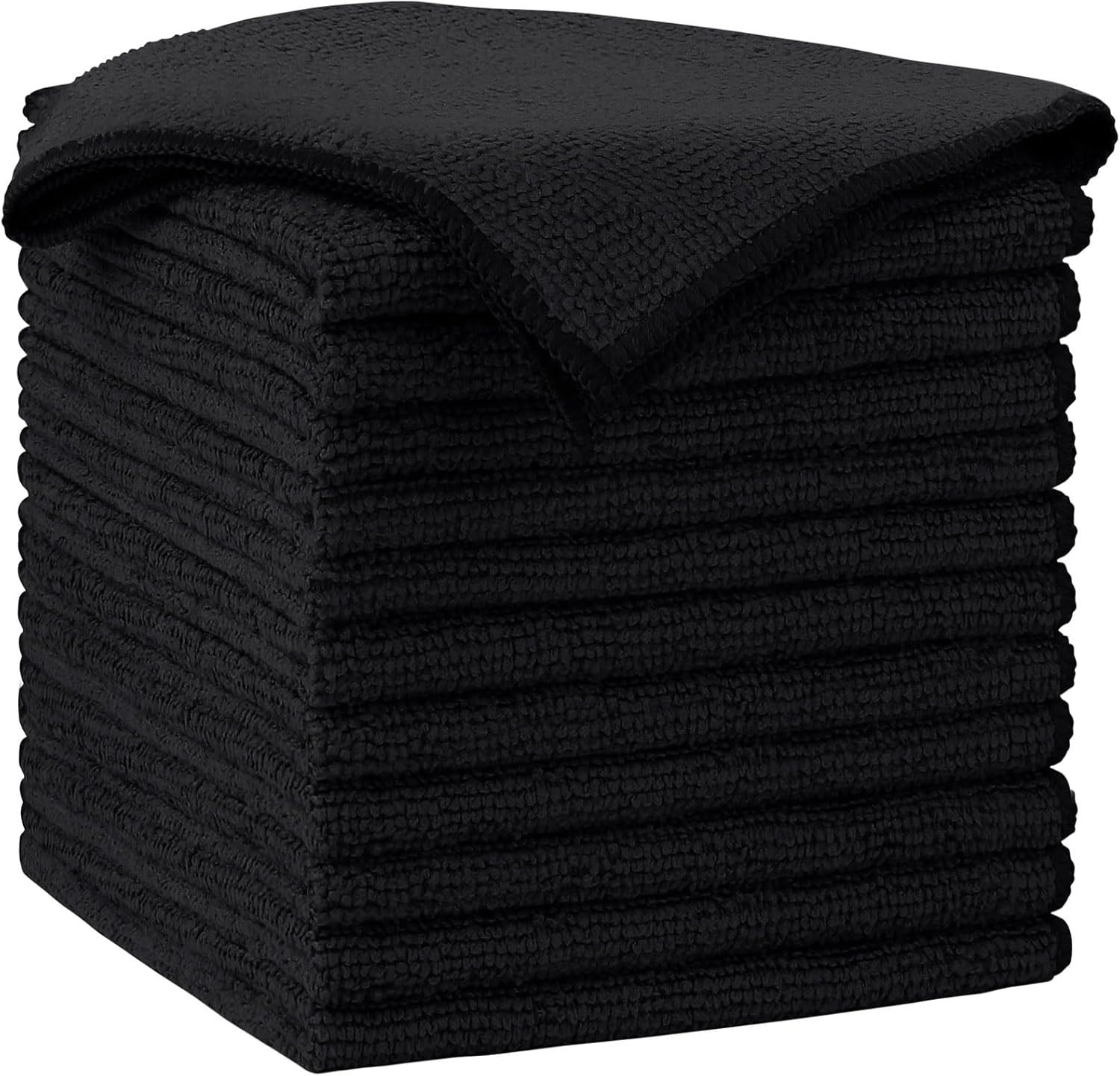 High Absorbency Microfiber Cloths – 12 Pack for Household and Automotive Use