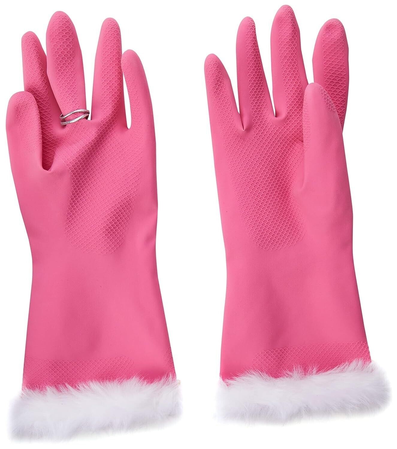 Pink & Pearly Diamond Luxury Glam Gloves – Household Washing Cleaning Kitchen